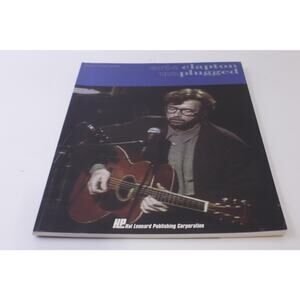 Eric Clapton, Unplugged, Songbook, Hal Leonard, Paperback, Collectible, Sheet
